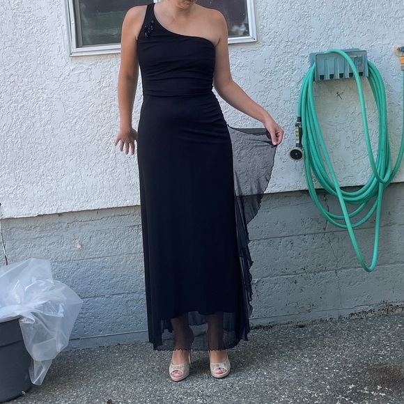 Algo - Long Black Dress - Picture 2 of 10